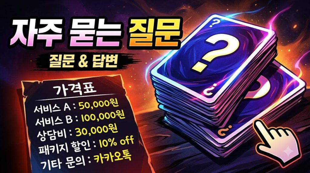 AI 요금 자주 묻는 것 모음 (2026년 8월)