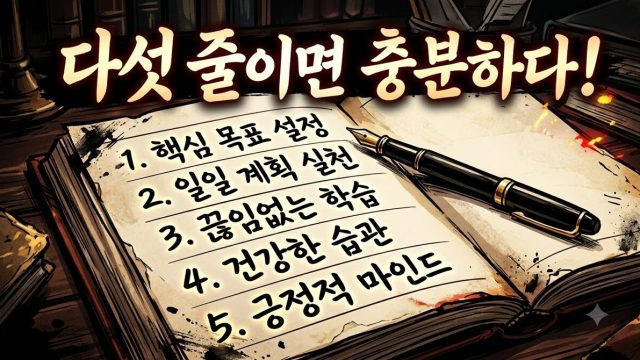 무엇을 적어 두어야 하나 — 계산에 필요한 기록 한 장 (2026년 8월)