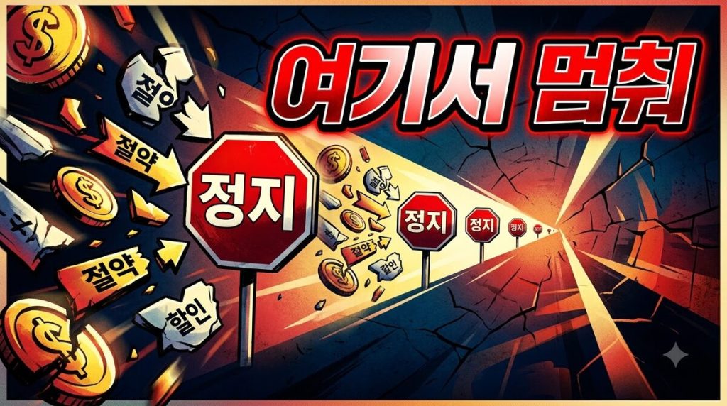 요금 절감을 어디서 멈출 것인가 — 규모별 권하는 지점 (2026년 8월)