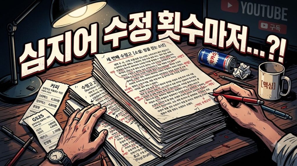 글 한 편의 실제 원가 — 다시 쓰는 횟수까지 넣기 (2026년 8월)
