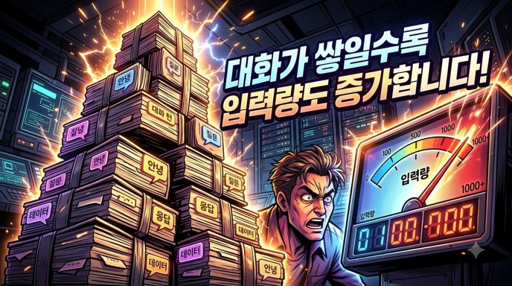 챗봇을 붙이면 월 얼마인가 — 대화 하나부터 세는 법 (2026년 8월)