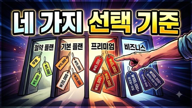 클로드 플랜 고르기 — Free·Pro·Max·Team 기준 (2026년 8월)