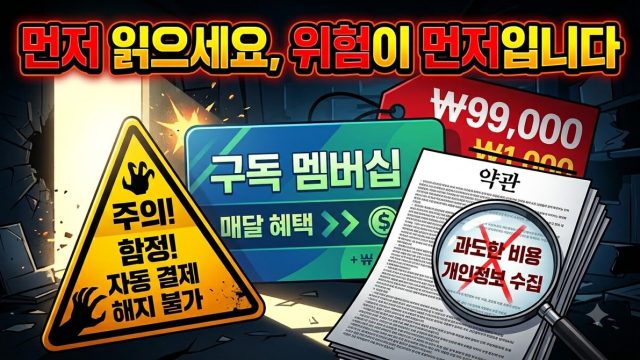 구독 공유를 검토하기 전에 — 위험부터 읽는 순서
