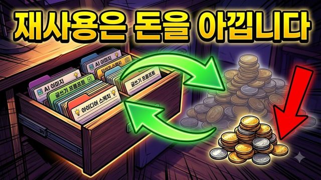 프롬프트 재사용이 요금을 줄이는 두 경로 (2026년 8월)