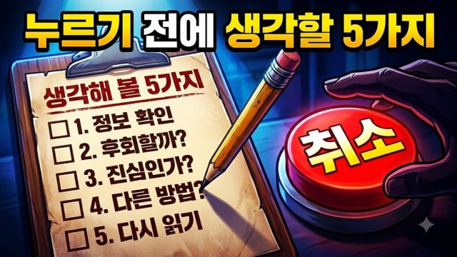 구독 해지 전 점검표 — 버튼 누르기 전에 볼 다섯 가지
