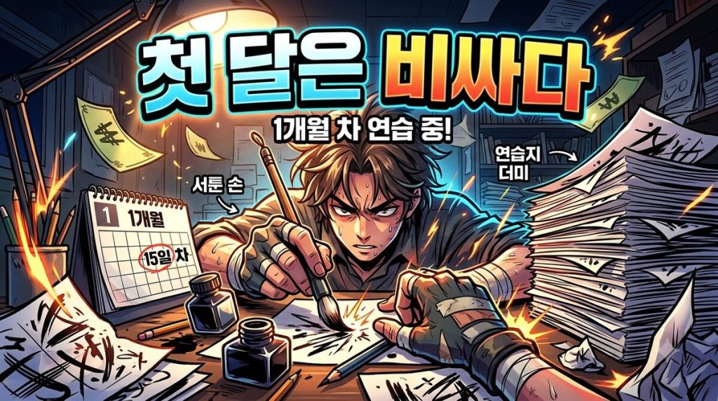 새 도구 익히는 비용 — 첫 달이 비싼 이유 (2026년 8월)