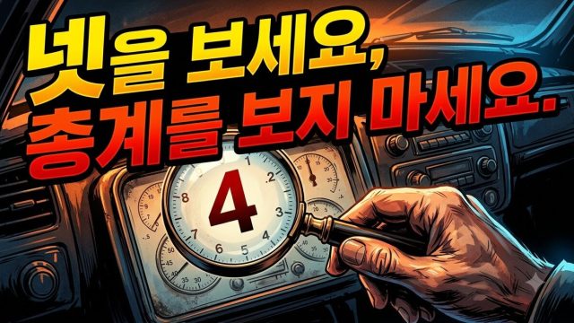 사용량 대시보드 읽는 법 — 총액 말고 볼 네 가지 (2026년 8월)