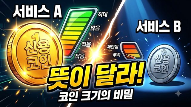 크레딧이라는 단위 — 서비스마다 뜻이 다르다 (2026년 8월)