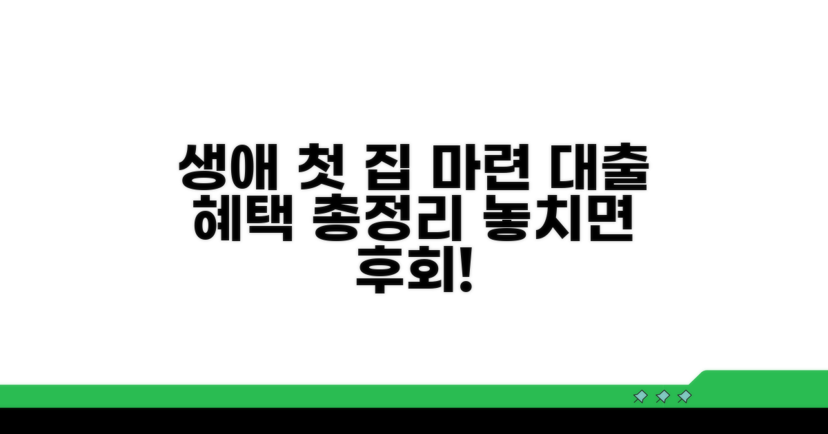 생애 최초 주택대출 혜택 분석
