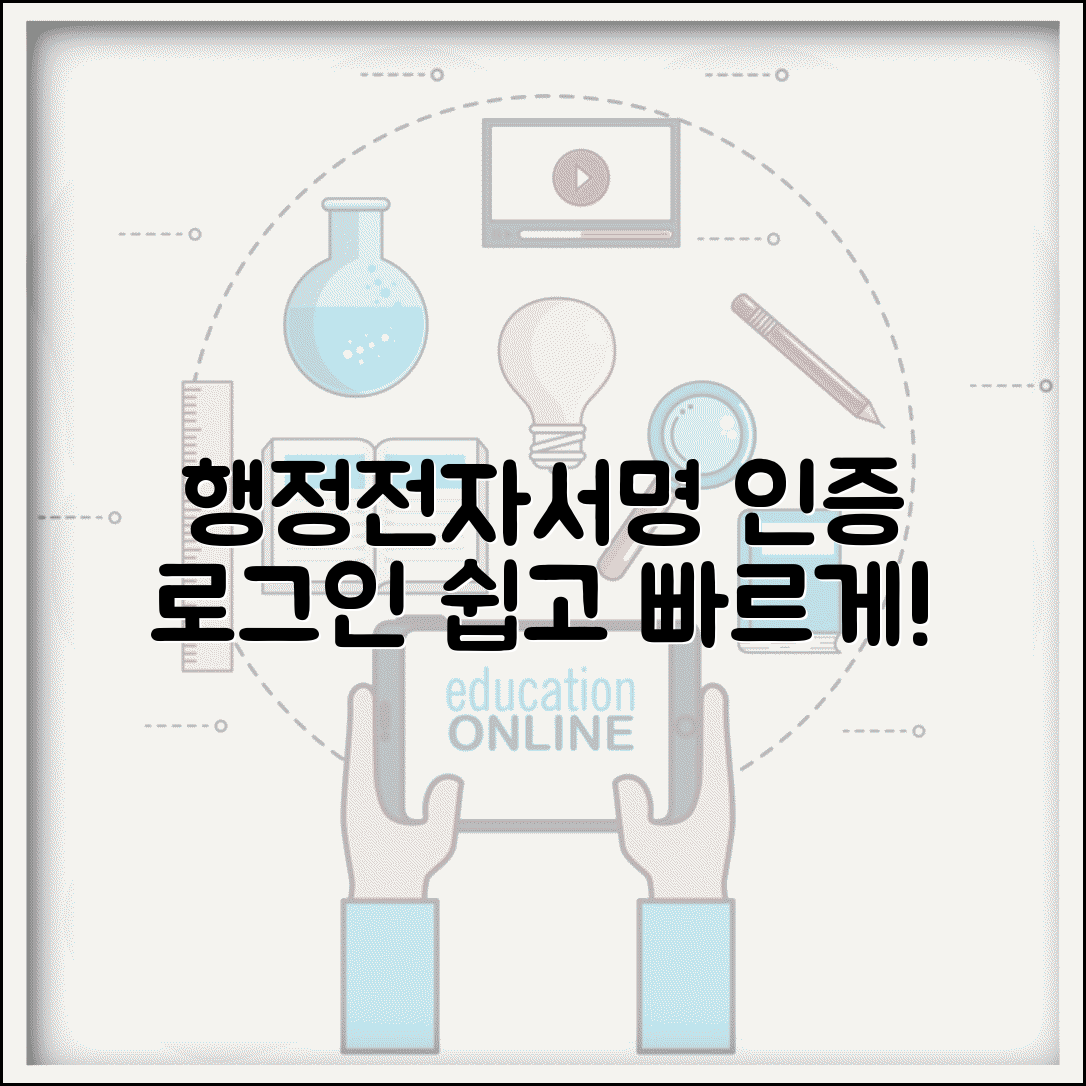 행정전자서명 로그인 방법 | 행정전자서명 인증 로그인 시스템