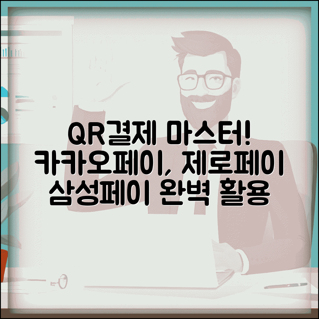 QR코드 결제 시스템 이용법 | 제로페이 카카오페이 삼성페이 QR결제 완벽 활용