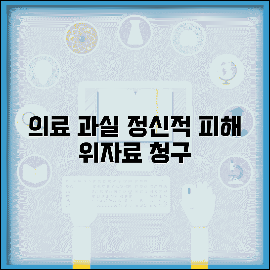 의료사고 위자료 청구 | 의료진 과실로 인한 정신적 피해 위자료 산정