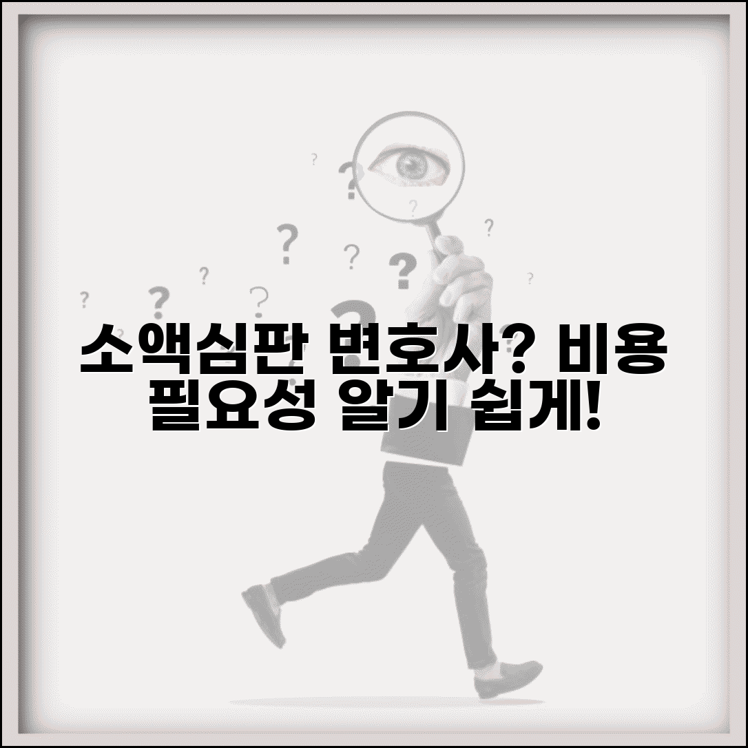 소액심판 변호사 선임 | 소액심판 변호사 비용 및 필요성