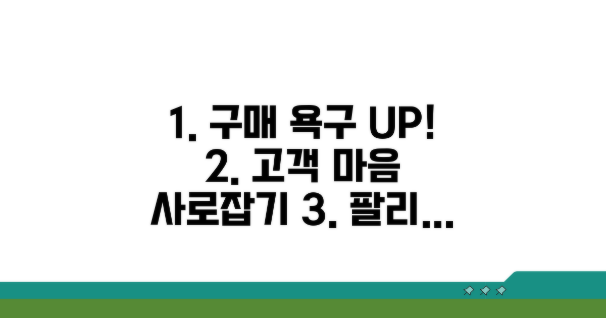 소비자 구매 욕구 높이는 방법
