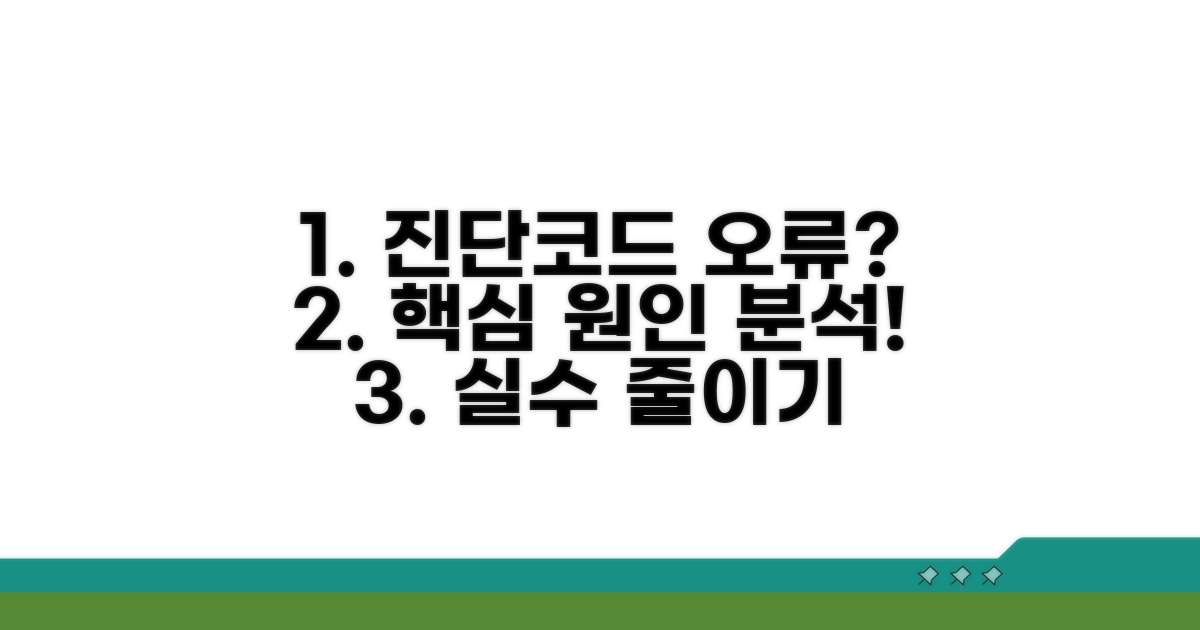 진단코드 오류 핵심 원인 분석