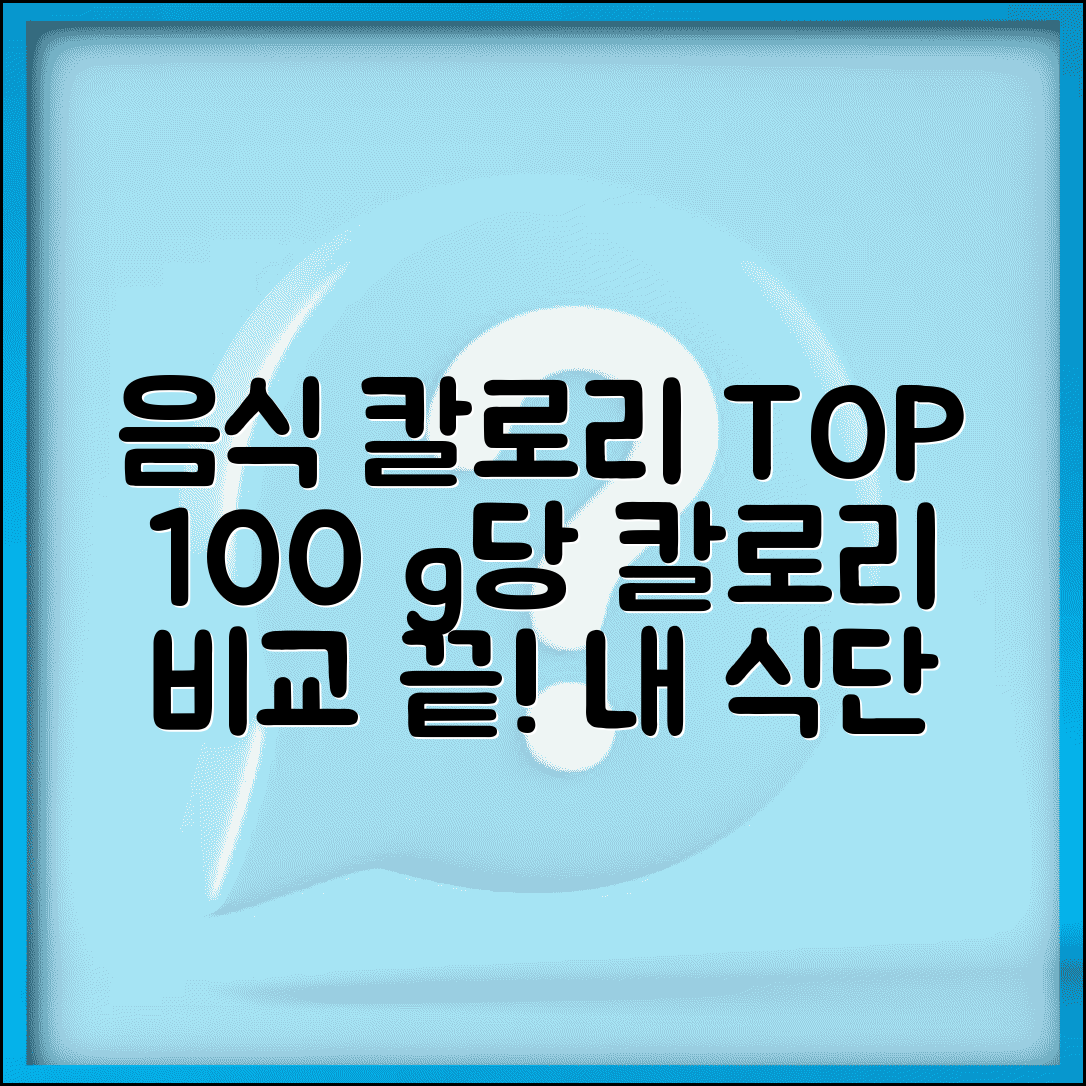 음식 칼로리표 메뉴별 | 음식별 칼로리 g당 칼로리 비교 및 총정리