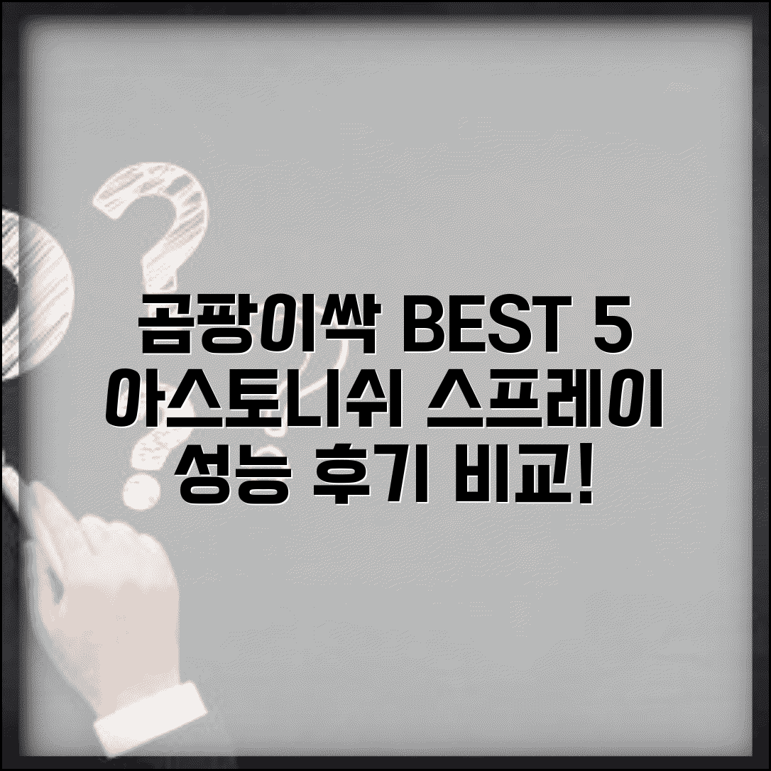 곰팡이 제거제 추천 BEST 5 | 아스토니쉬 홈스타 곰팡이싹 | 스프레이 성능 비교 및 후기