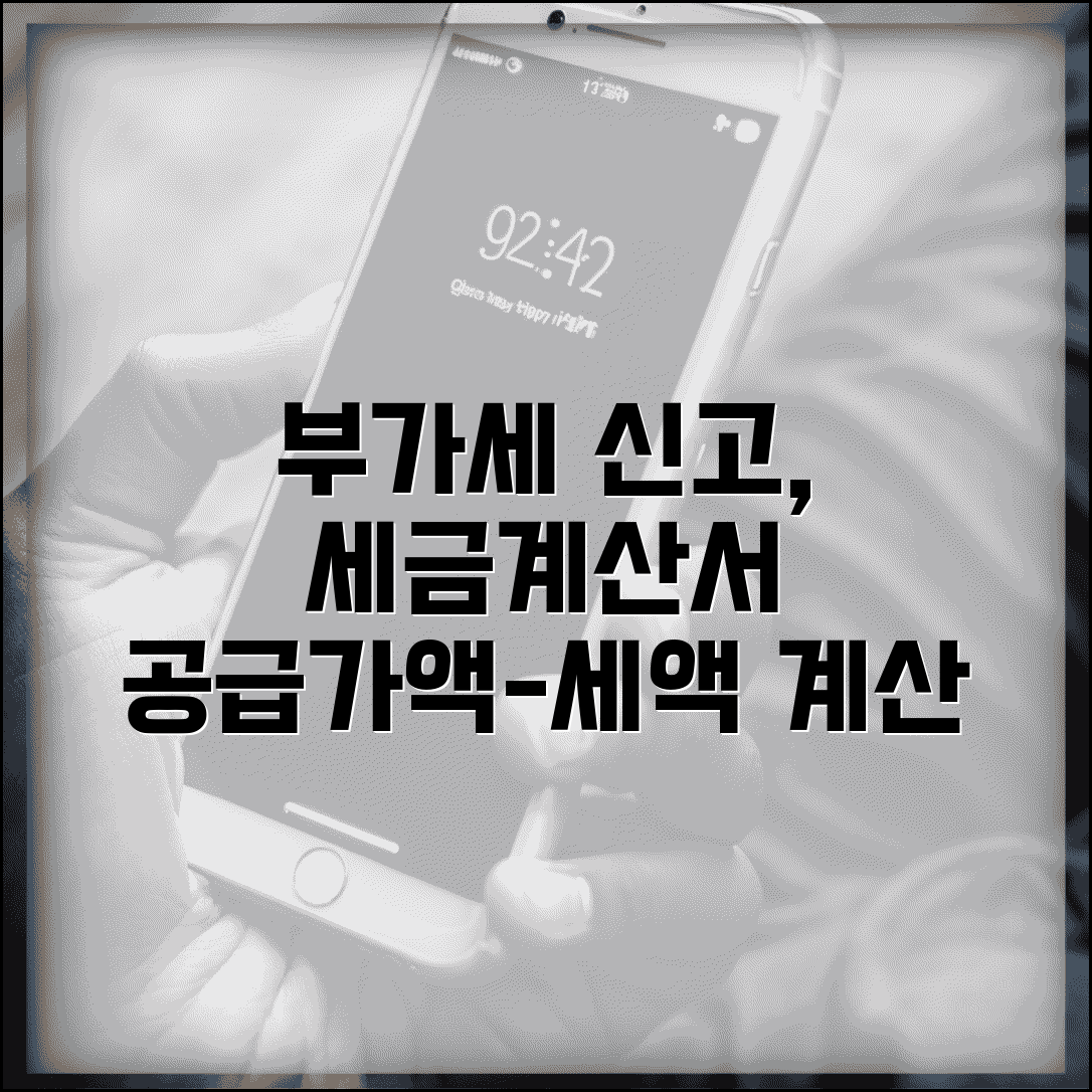 공급가액 세액 계산 실무 | 부가세 신고 및 세금계산서 발행법 총정리