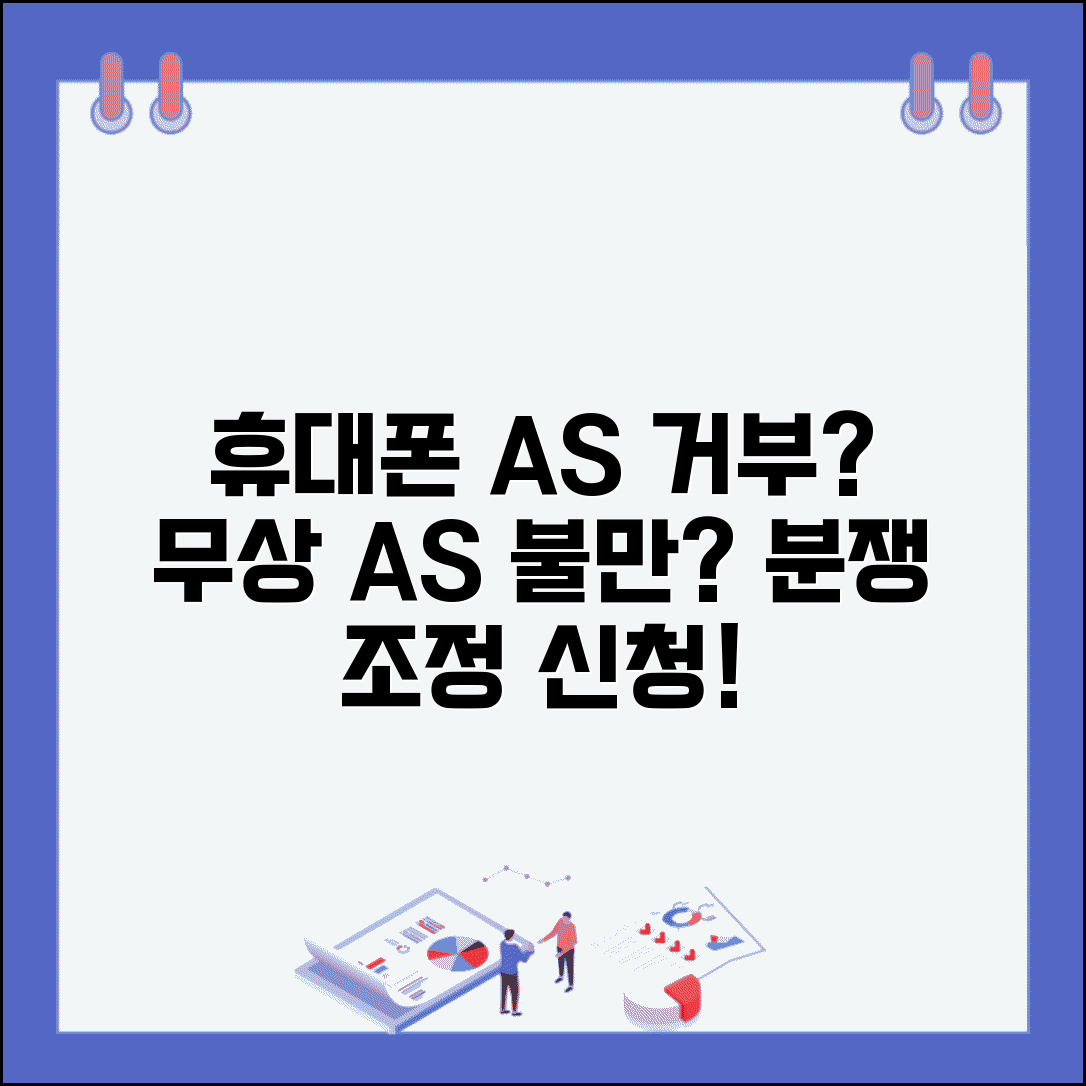 휴대폰 AS 거부 신고 | 스마트폰 무상 AS 거부시 소비자분쟁조정