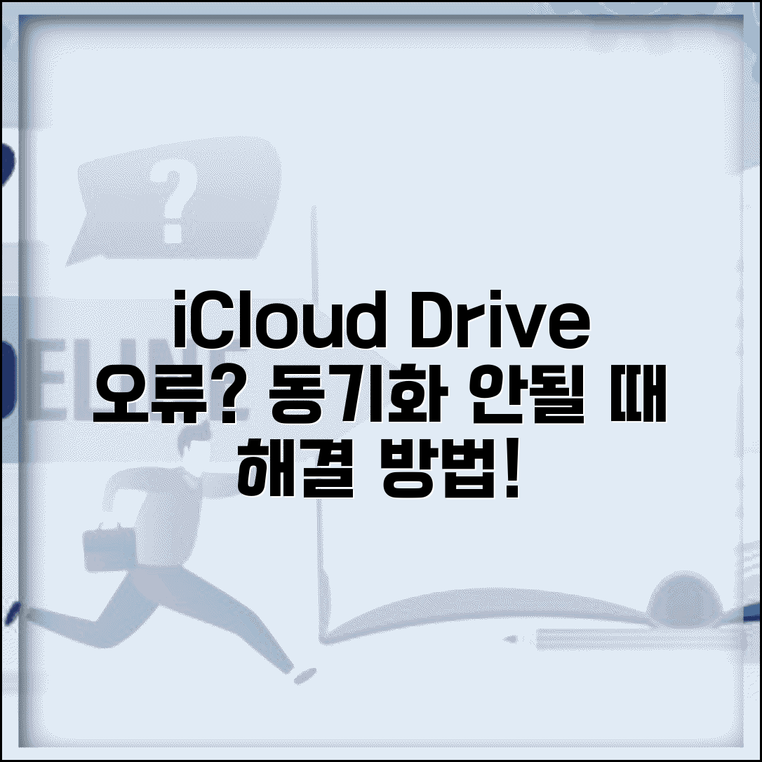 iCloud Drive 동기화 오류 | 아이클라우드 드라이브 오류