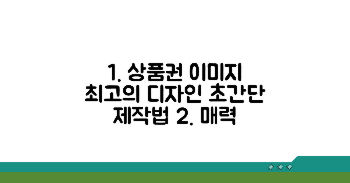 매력적인 상품권 이미지 제작 가이드