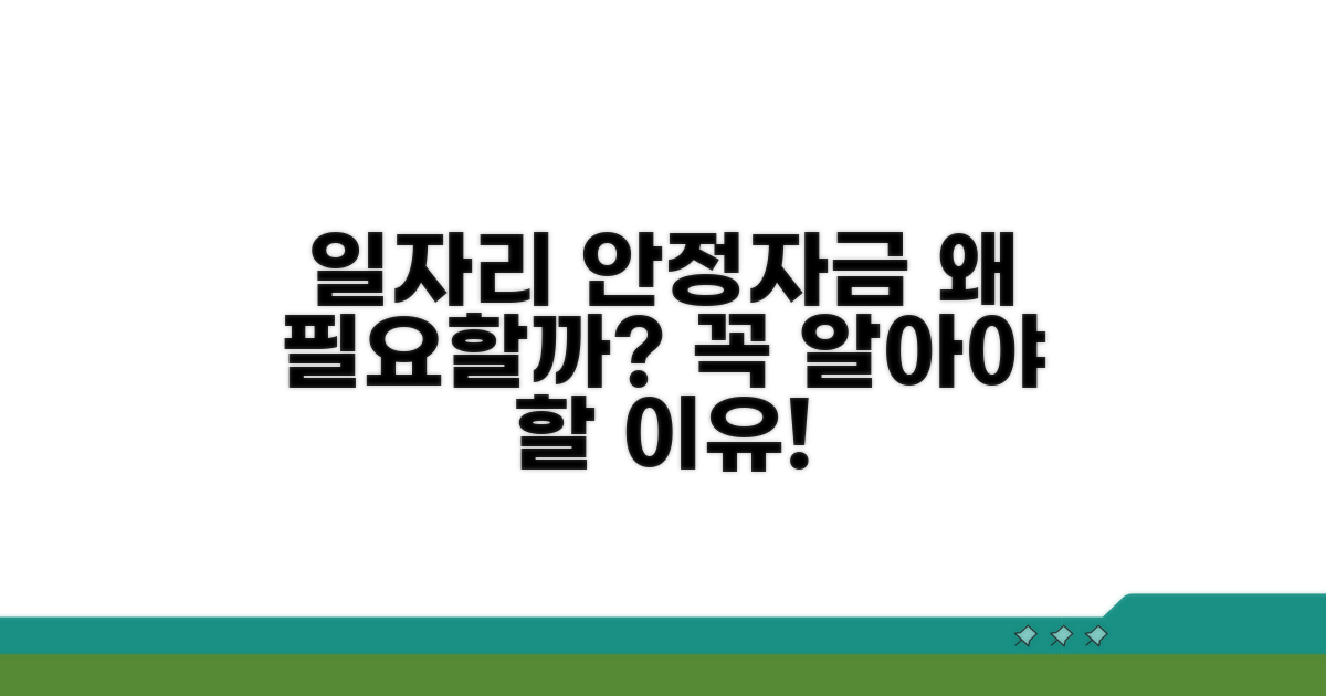 일자리 안정자금, 왜 필요할까?