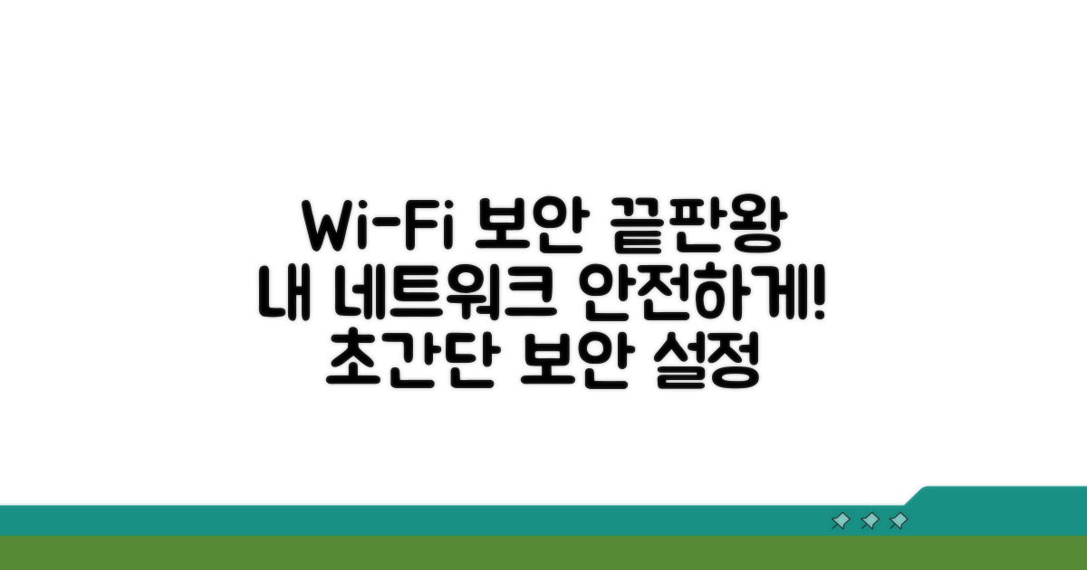 안전한 무선 네트워크 만들기