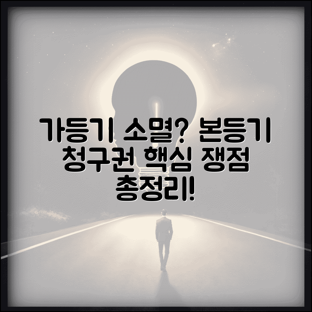 가등기 소멸시효 적용 여부 및 본등기 청구권 소멸 시점 | 법적 쟁점과 해결 방안 총정리