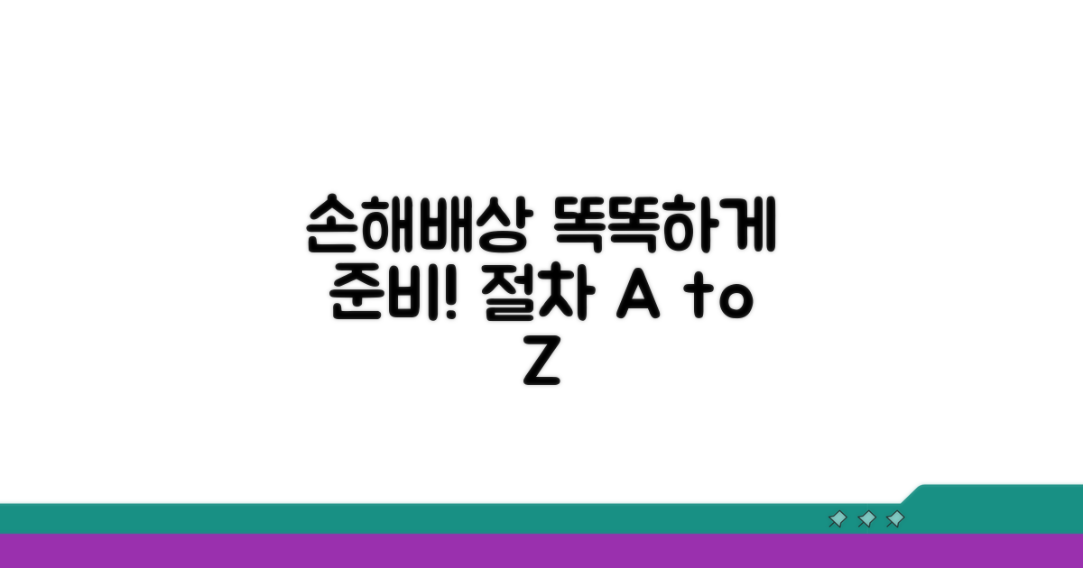 손해배상 절차, 똑똑하게 준비하기