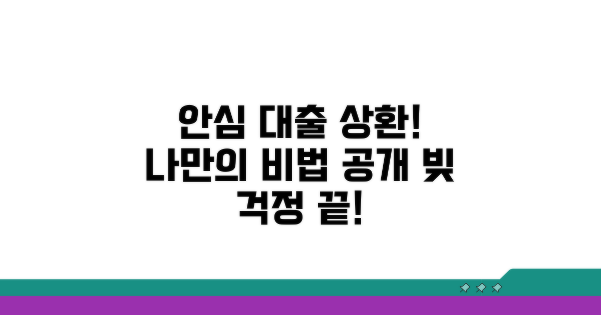 안심하고 대출 상환하는 방법
