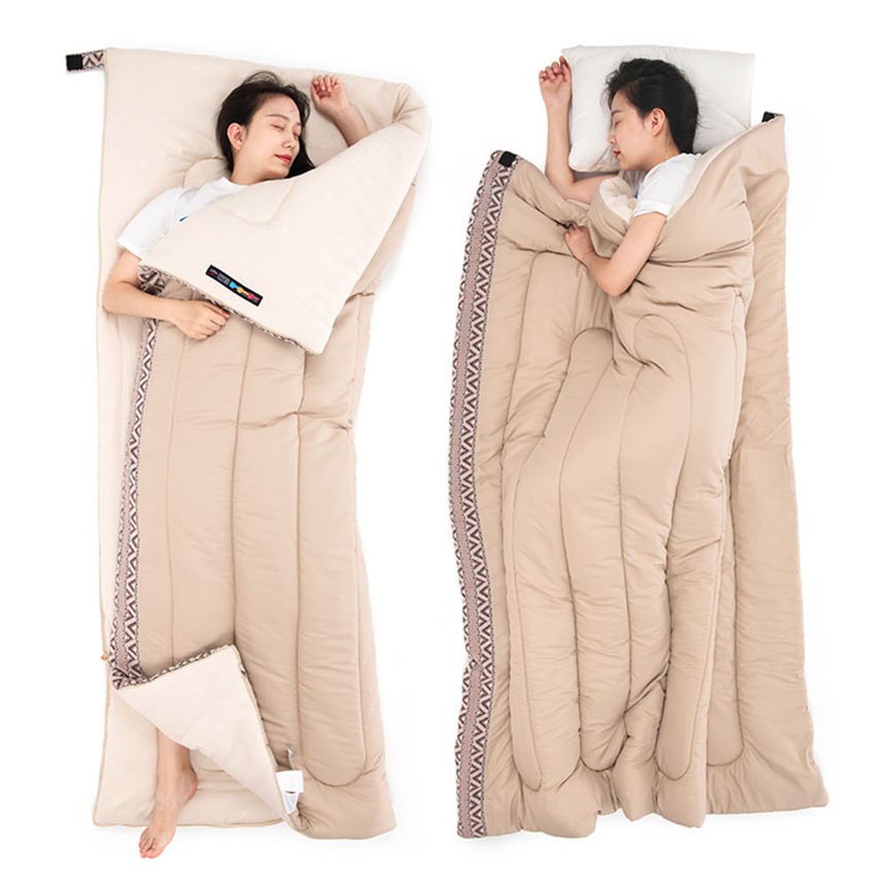 국내배송 네이처하이크 초경량 L150 감성 마약침낭 봄 여름 가을 하계 담요 NH, 그린, 1개 상세 이미지 2