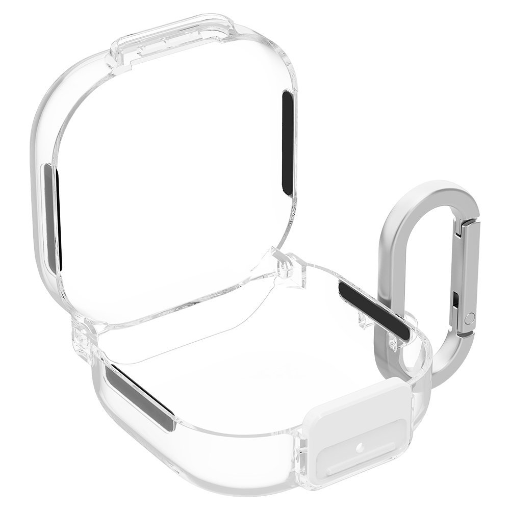 삼성 갤럭시 버즈4 버즈4프로 카라비너 클립 케이스 투명 커버 상세 이미지 1