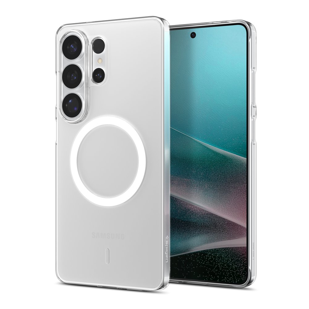 Qi2 25W 인증 갤럭시 맥세이프 케이스 초슬림 에어스킨 맥핏 클리어화이트, 갤럭시S26 울트라 상세 이미지 2