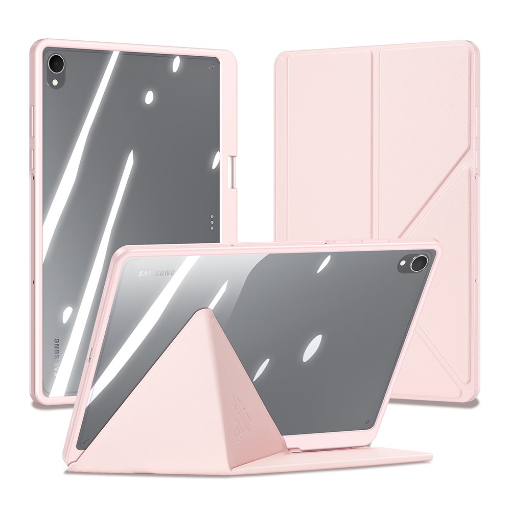 갤럭시탭 S11 케이스 투명 S펜 수납 스마트 북커버 마기 그레이, 탭 S11 상세 이미지 1