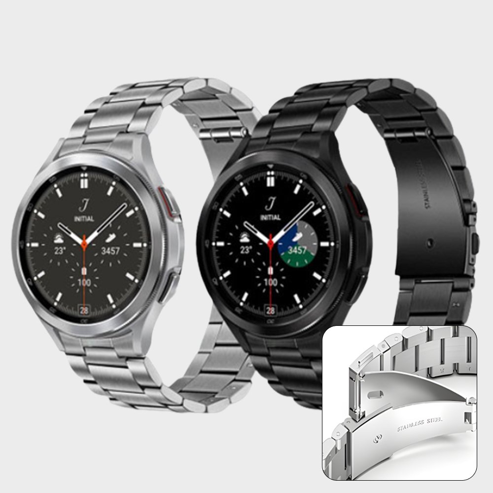 갤럭시워치 8 7 6 5 4 클래식 날개형 메탈 스트랩 밴드 시계줄 갤워치4 줄 20mm 상세 이미지 1