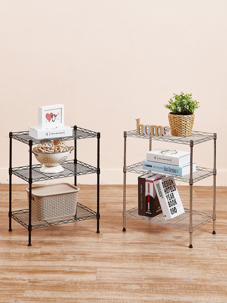 할메이드 주방 베란다 메탈 다용도 수납 정리 앵글 조립식 무볼트 철제선반 600 3단 상세 이미지 1