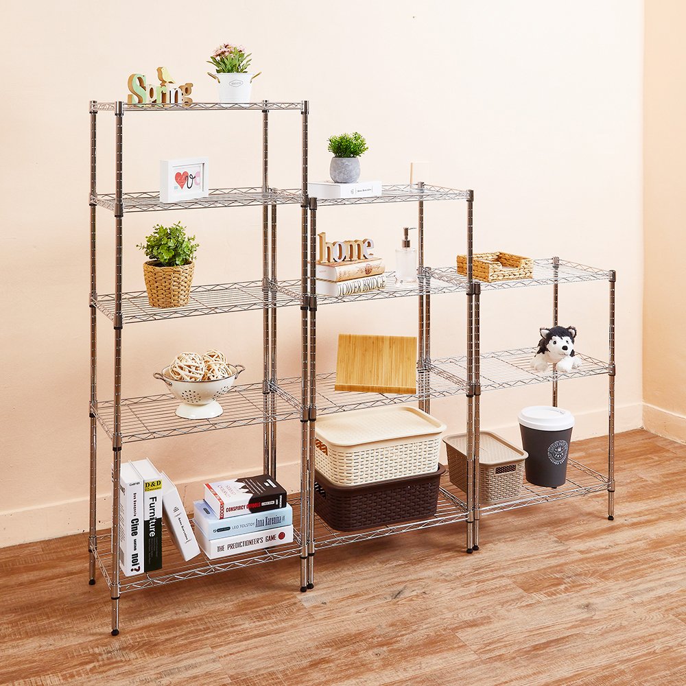 할메이드 주방 베란다 메탈 다용도 수납 정리 앵글 조립식 무볼트 철제선반 600 3단 상세 이미지 1