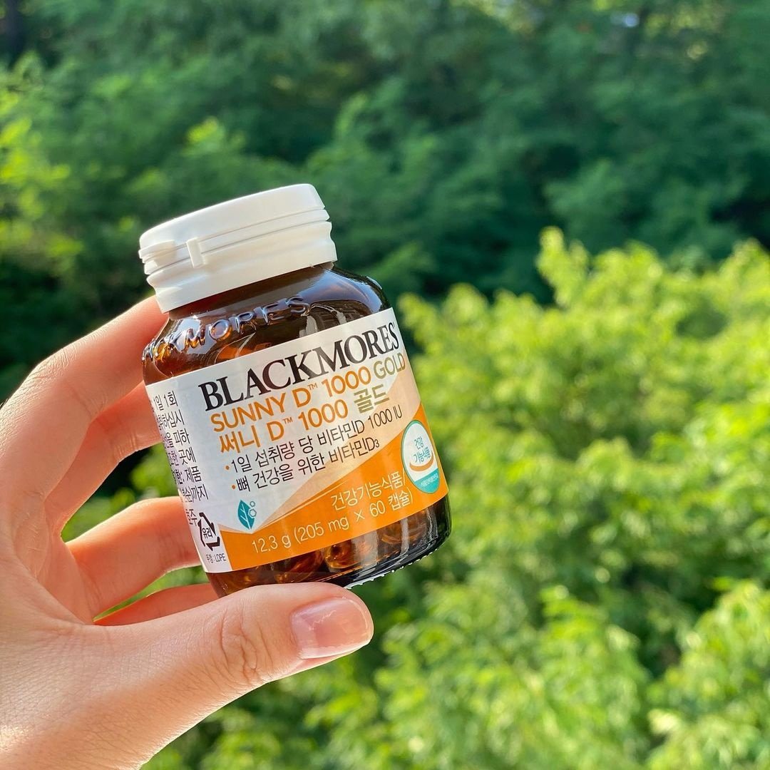 호주 블랙모어스 비타민D 써니디 1000 골드 180캡슐 6개월분 상세 이미지 2