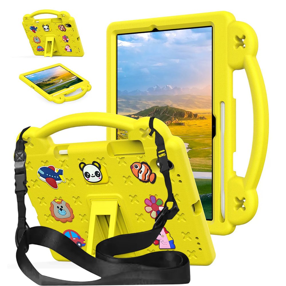 갤럭시탭 S11 케이스 범퍼 유아 키즈 에바폼 애니멀비츠 스카이, 탭 S11 상세 이미지 1