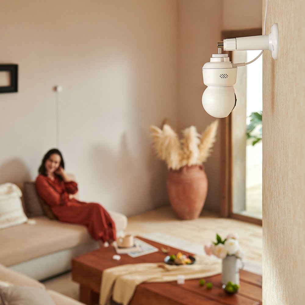 아카라 홈카메라 E1 2K 360 회전형 아기울음 감지 가정용 애플 홈 스마트싱스 연동 상세 이미지 1