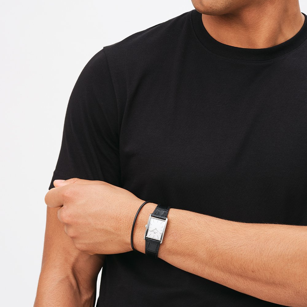 다니엘 웰링턴 BOUND BLACK CROCODILE 2컬러 남녀 공용 가죽패션시계 상세 이미지 1