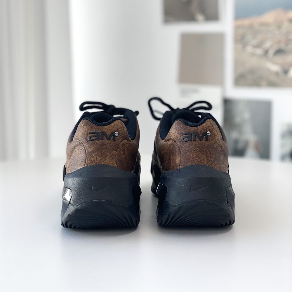 나이키 에어맥스 뮤즈 우먼스 라이트 브리티쉬 탄 블랙 상세 이미지 2