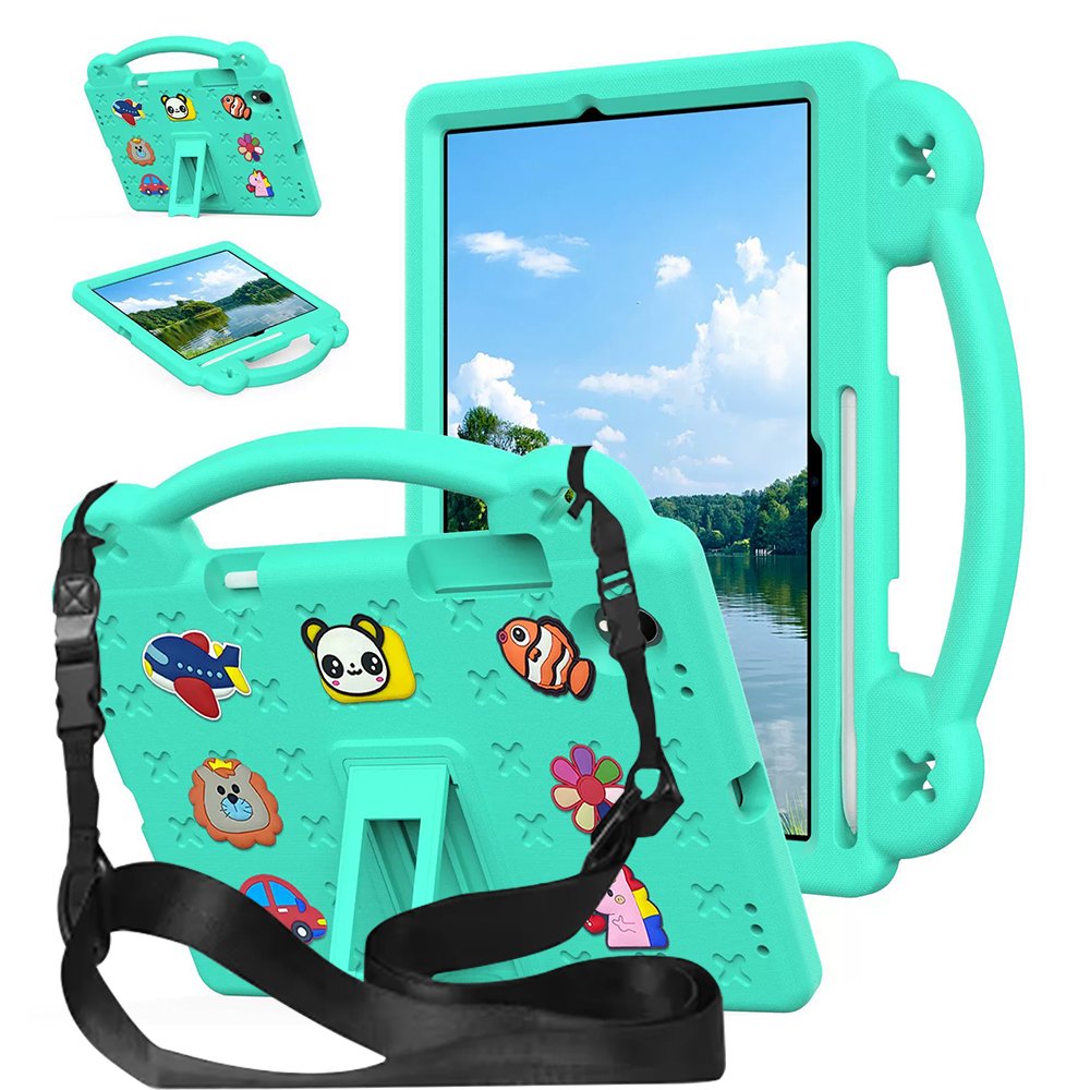 갤럭시탭 S11 케이스 범퍼 유아 키즈 에바폼 애니멀비츠 스카이, 탭 S11 상세 이미지 1