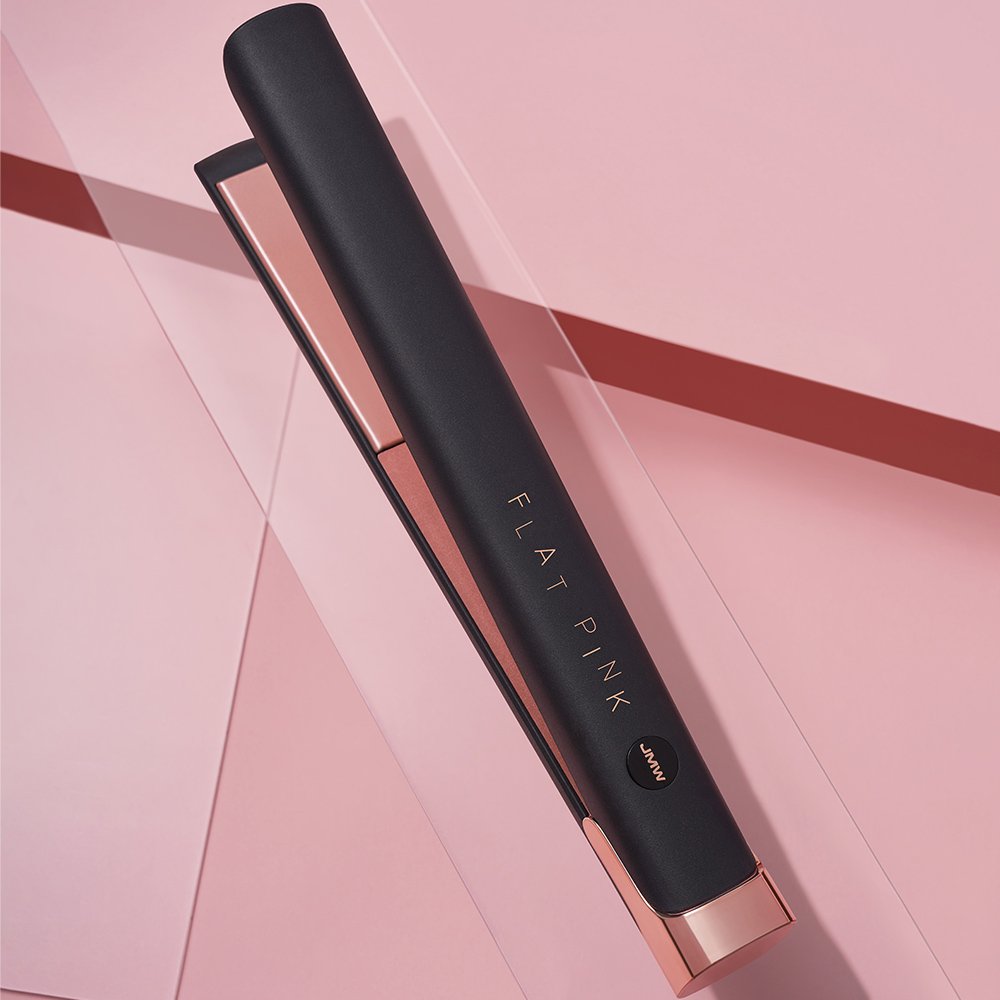 신제품 JMW 플랫핑크 SW3A01MA 무빙쿠션 프리볼트 고데기 매직기 상세 이미지 1