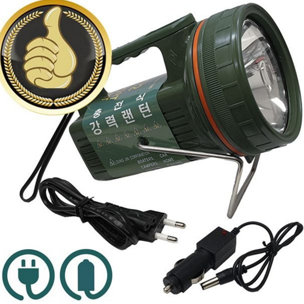 강력 충전식 랜턴 고성능 휴대용 랜턴 서치라이트 산업용 야간 탐조등 상세 이미지 1