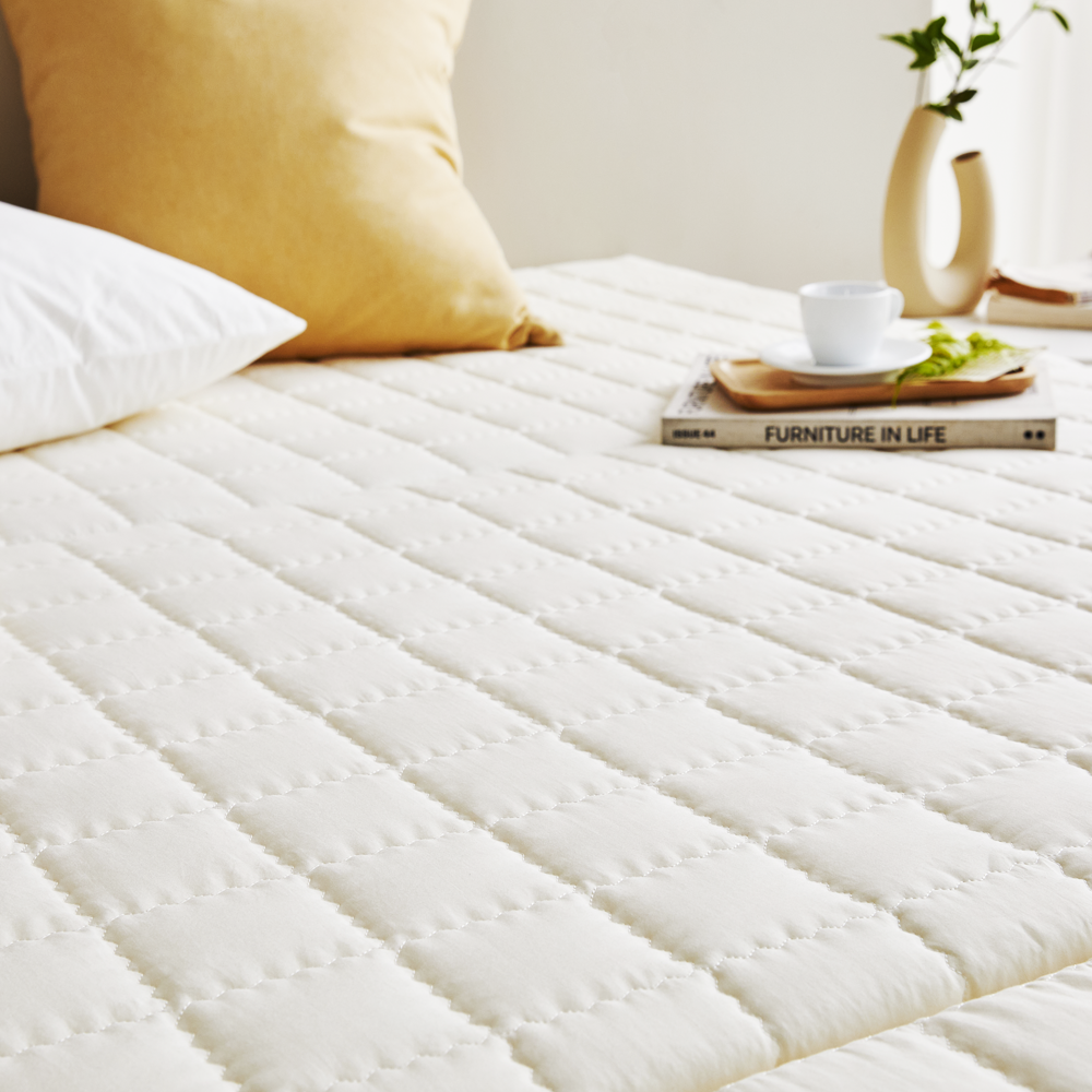 느루잠 푹신한 7cm 3단 매트리스 코지아이보리 슈퍼싱글 SS 상세 이미지 1