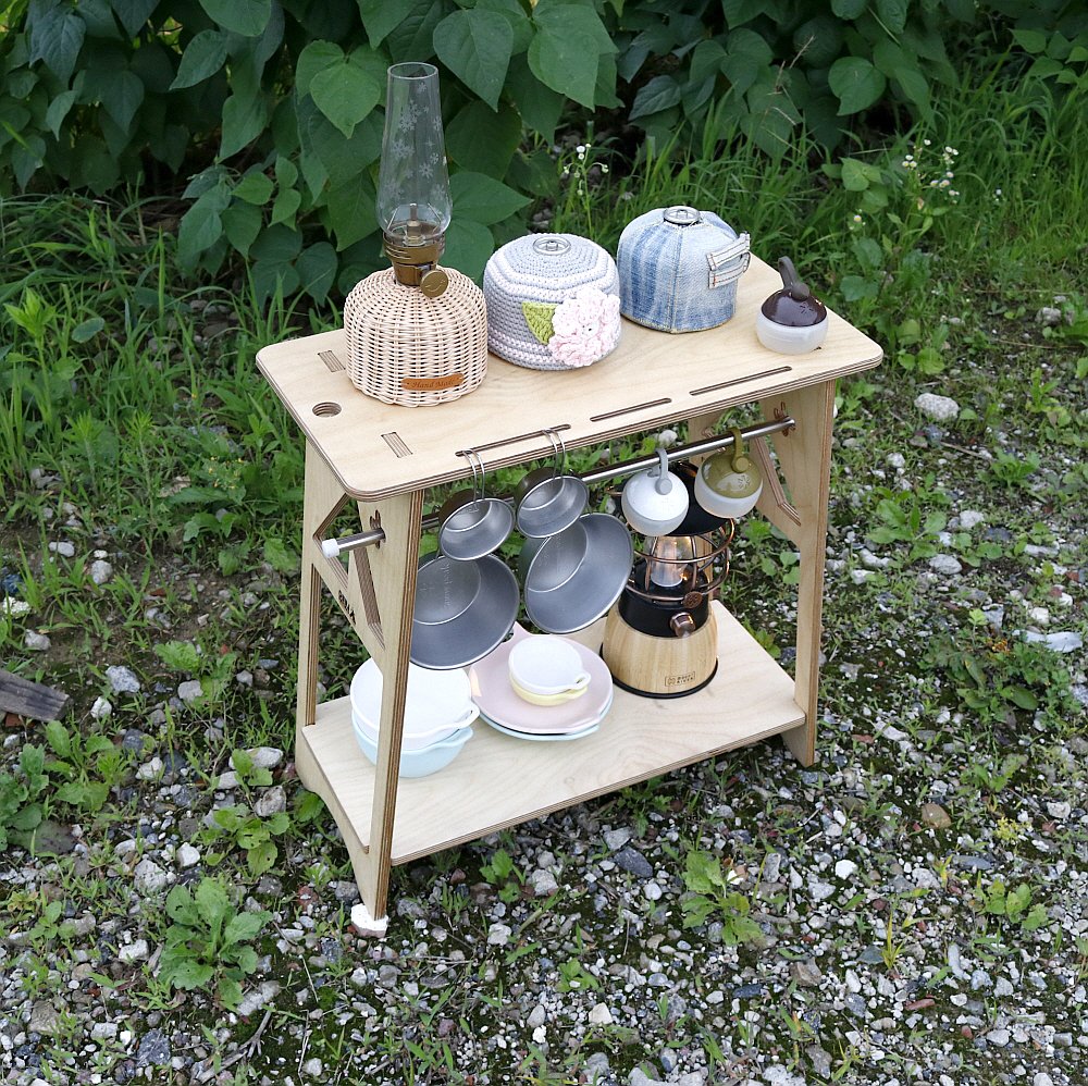 셀리 차박 장박 캠핑선반 우드쉘프 캠핑 정리 상세 이미지 1