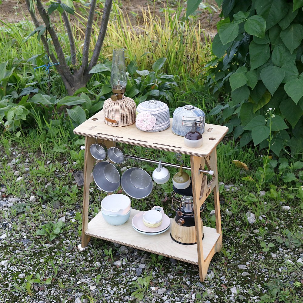 셀리 차박 장박 캠핑선반 우드쉘프 캠핑 정리 상세 이미지 2