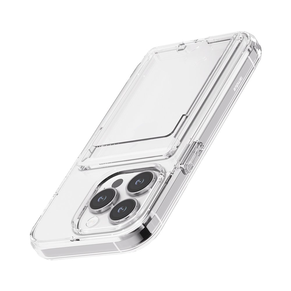 아이엠듀 변색방지 카드수납 케이스 2장 투명, 아이폰15 프로 맥스 상세 이미지 2