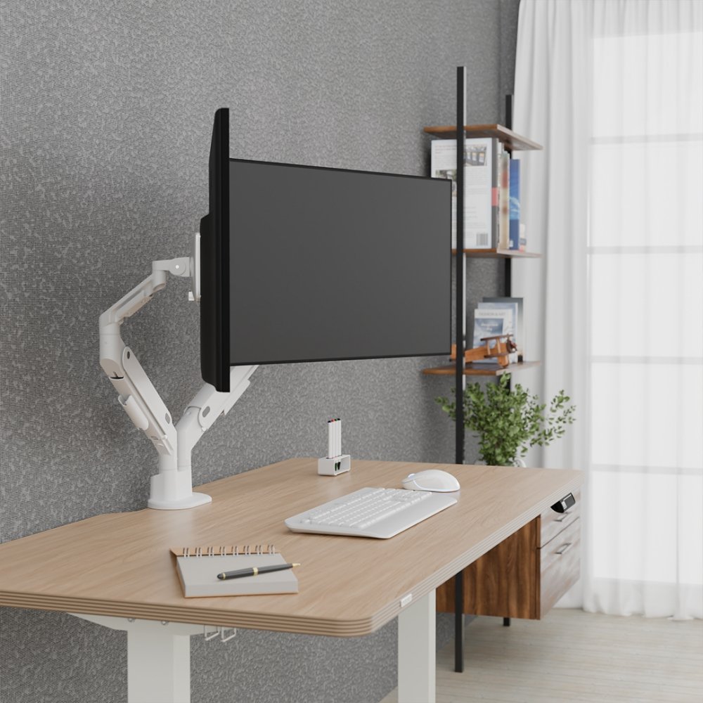 카멜마운트 AMADS 듀얼 벽면 밀착형 모니터 거치대 모니터암 상세 이미지 2